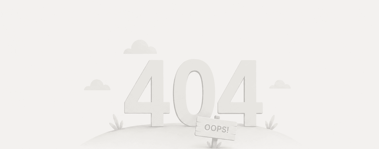 404 Page Not Found